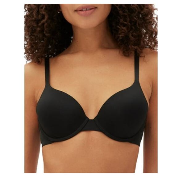 Brand New Gap Body Women's Size 34C Everyday T-Shirt Bra Black - Picture 1 of 5